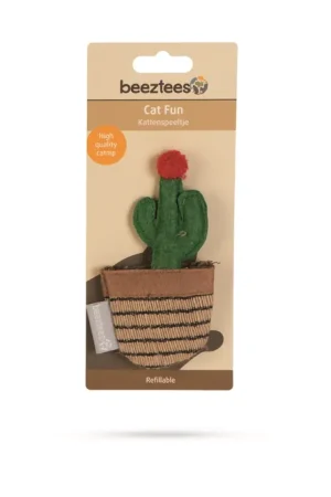 Beeztees Catnip Cactus Ota - Kattenspeelgoed - 12x6 cm Fabrieksprijs
